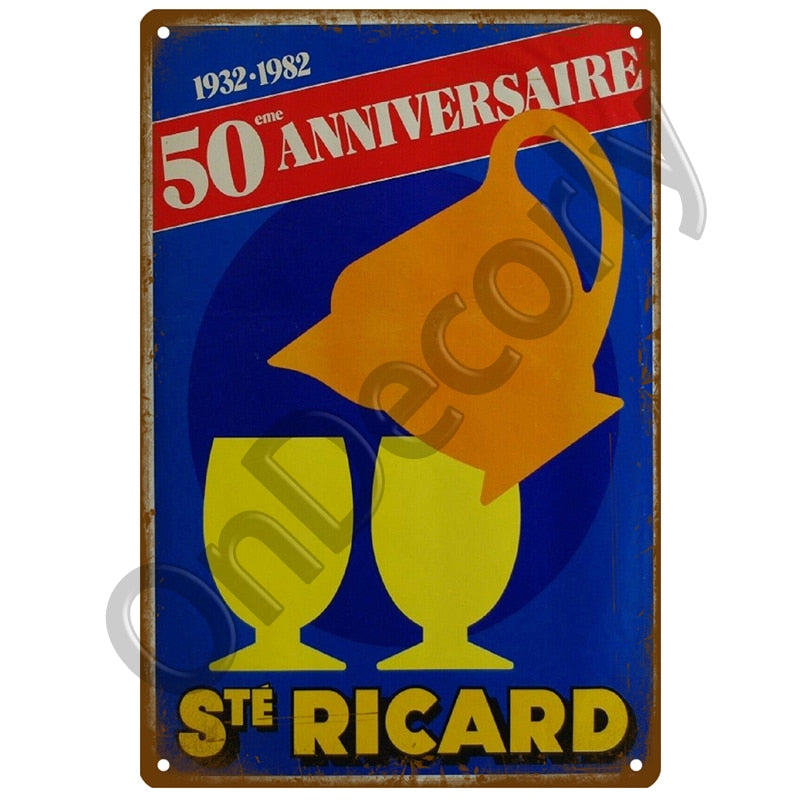 Décoration murale ricard 5eme anniversaire