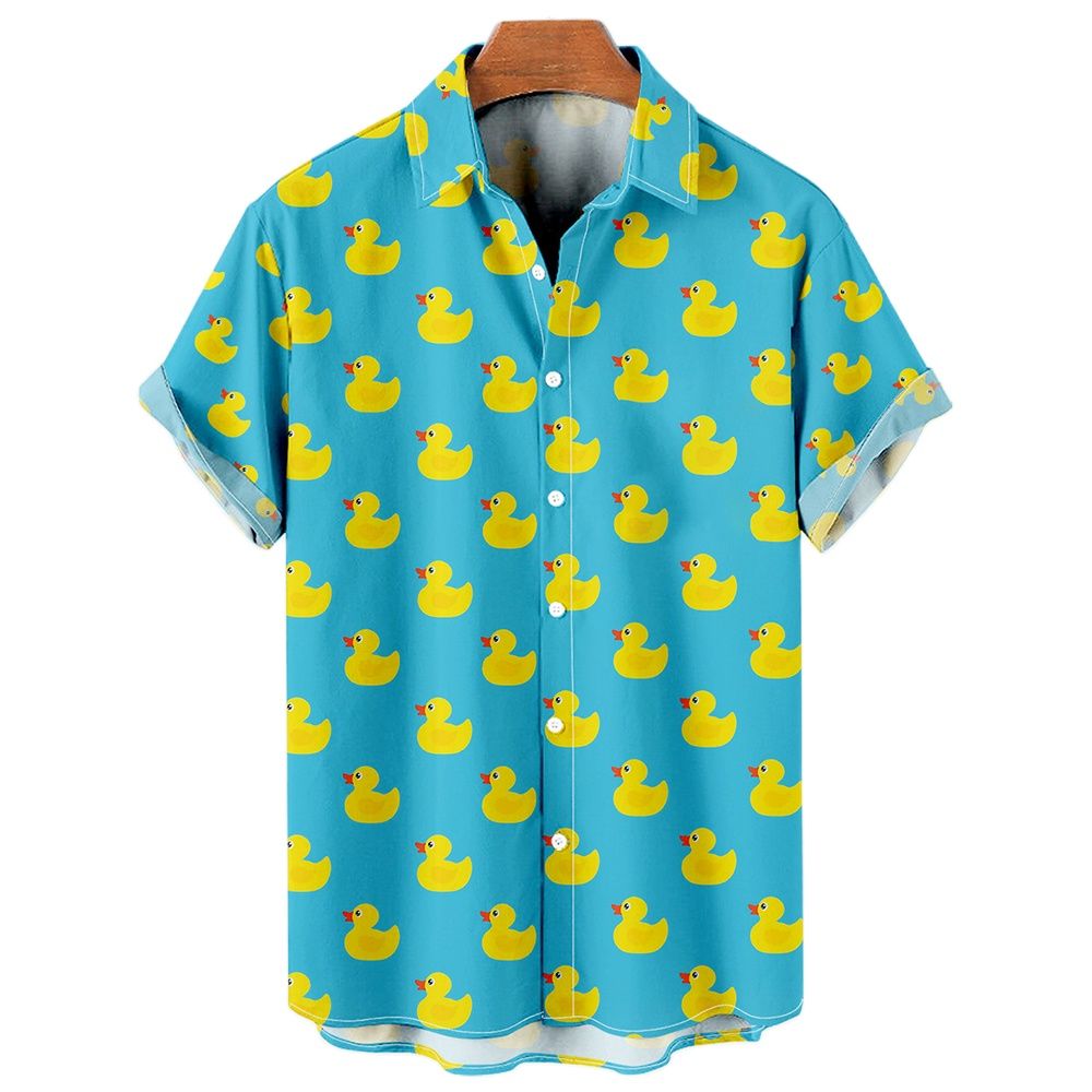 Chemise canard bleu ciel