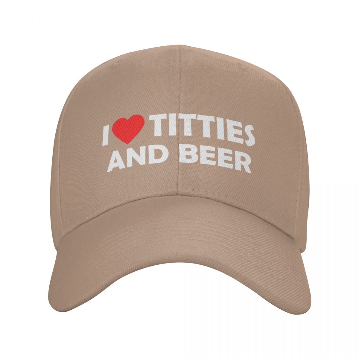 Casquette de beauf j'aime les seins et la bière