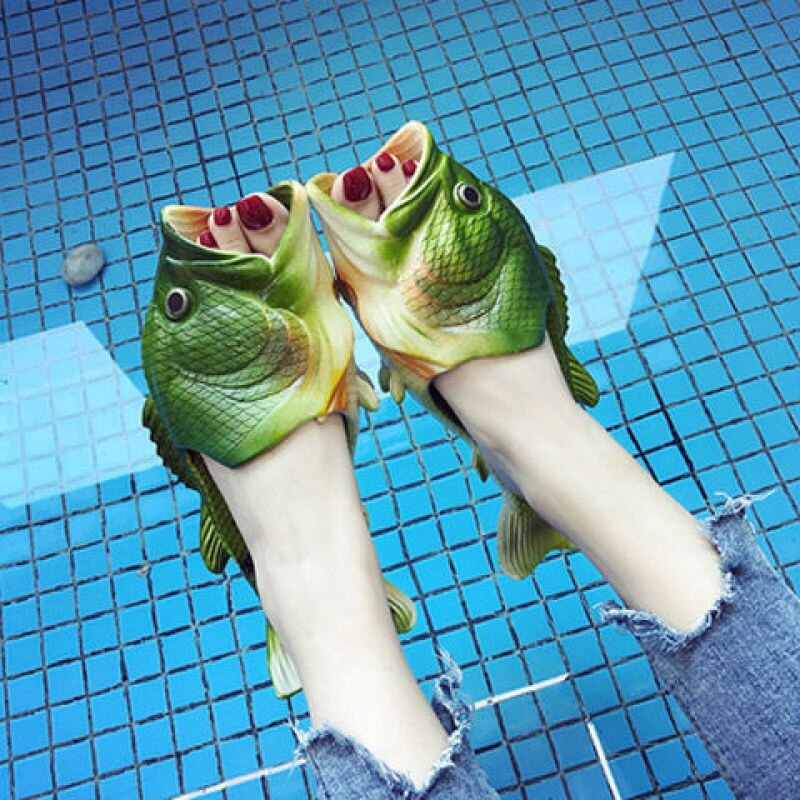 Claquette poisson homme