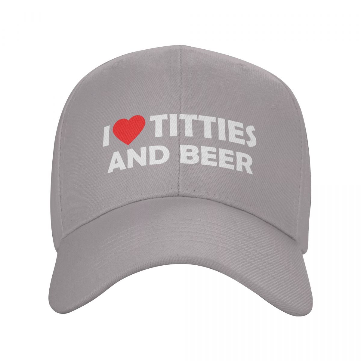 Casquette de beauf j'aime les seins et la bière