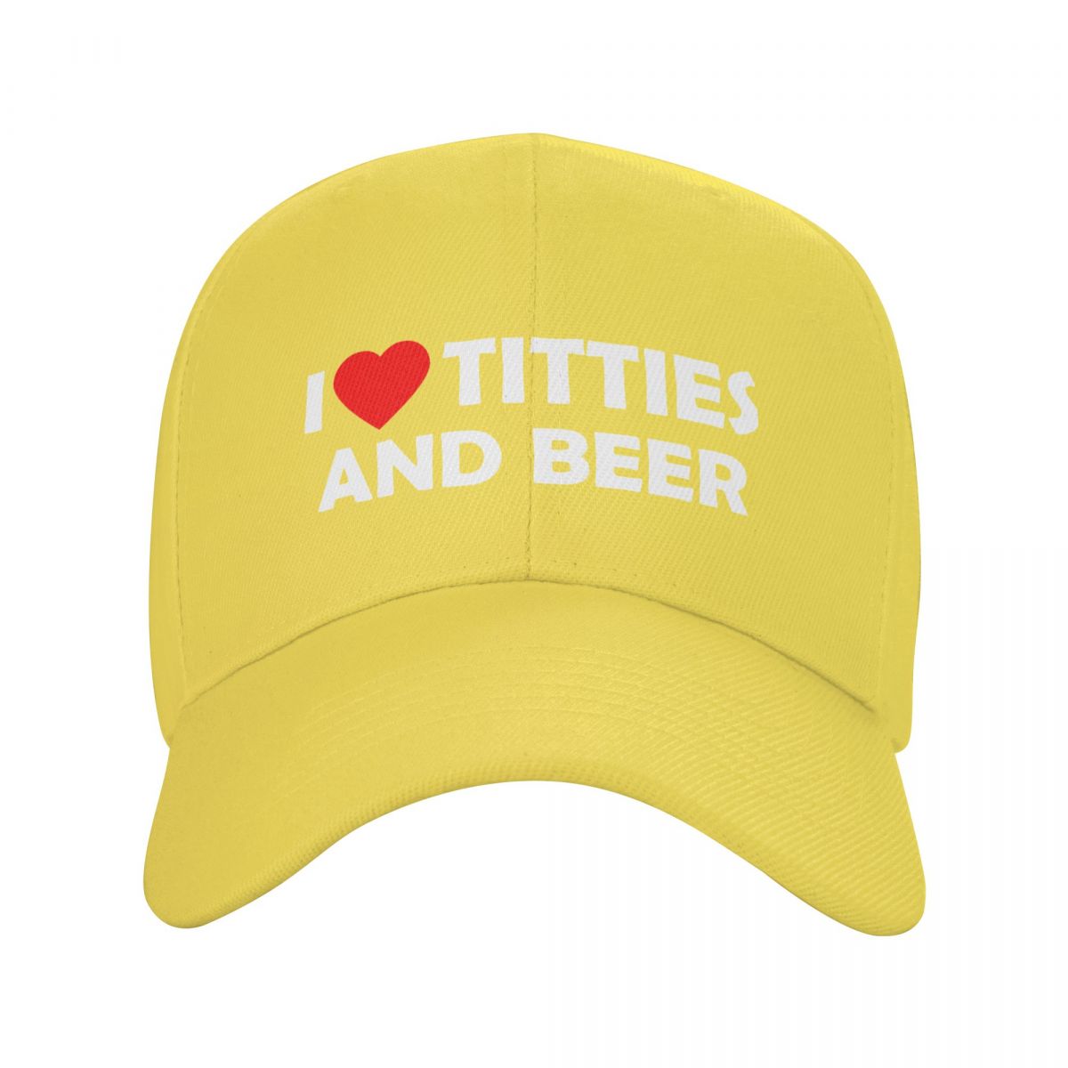 Casquette de beauf j'aime les seins et la bière