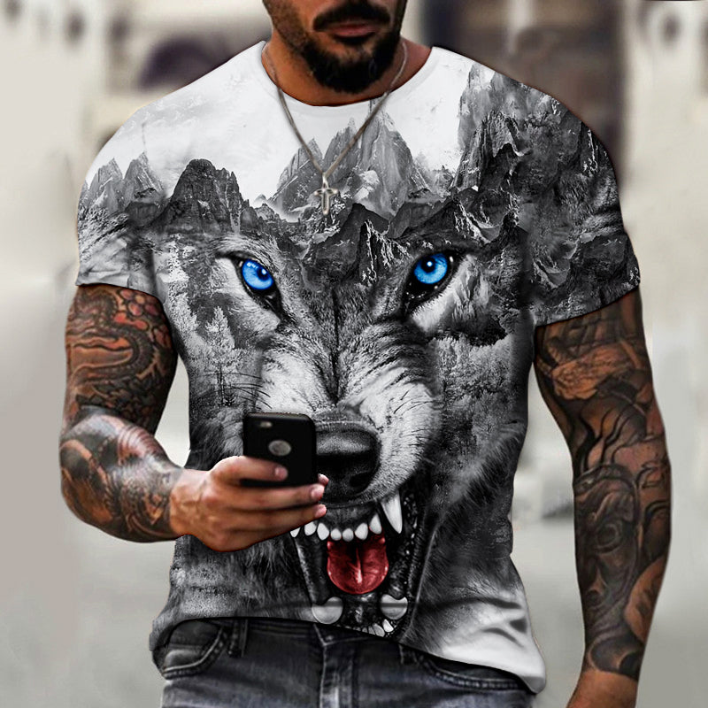 T-shirt beauf loup