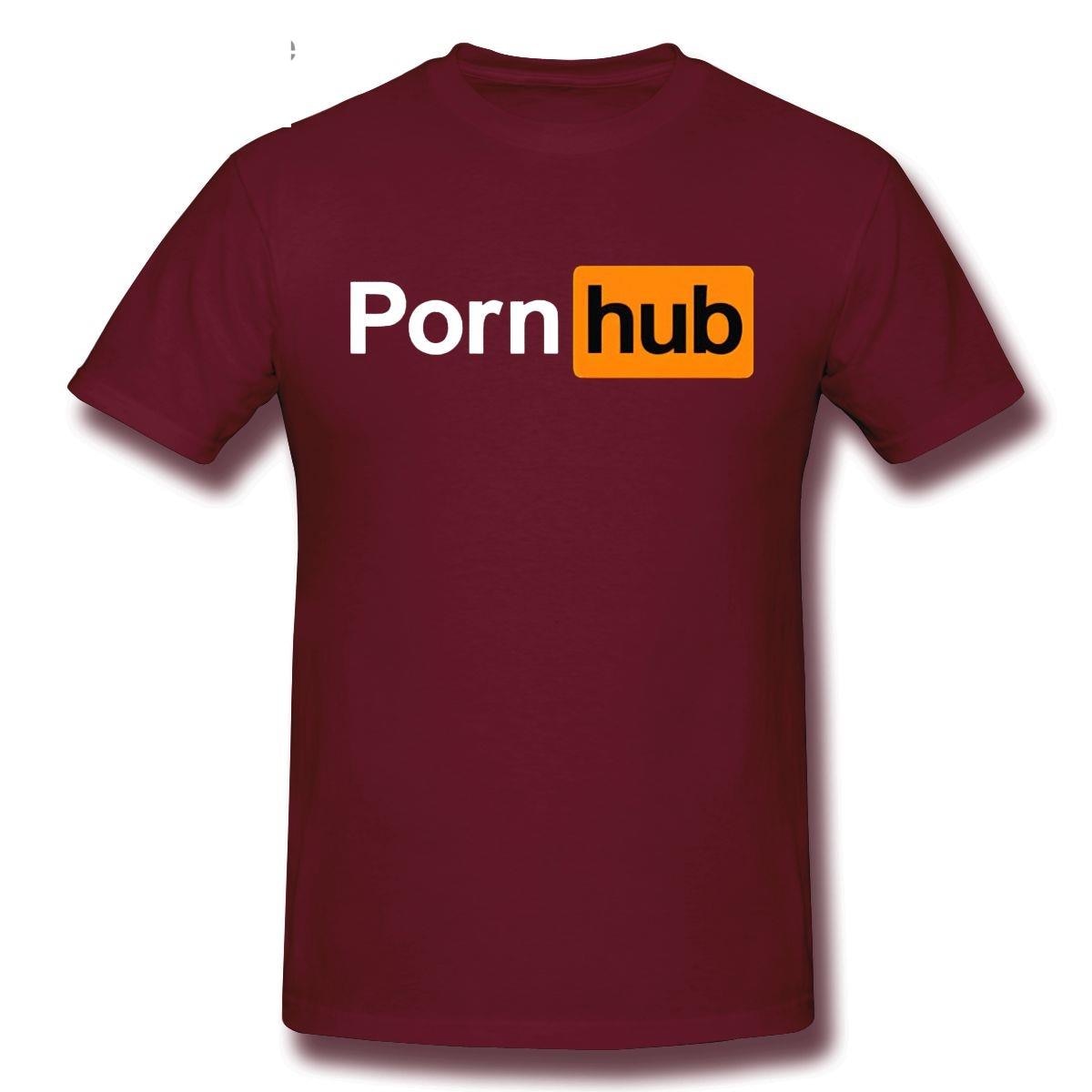 T-shirt pornhub marron