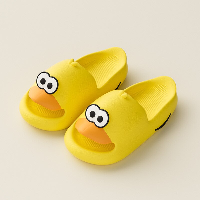 Claquette beauf canard jaune