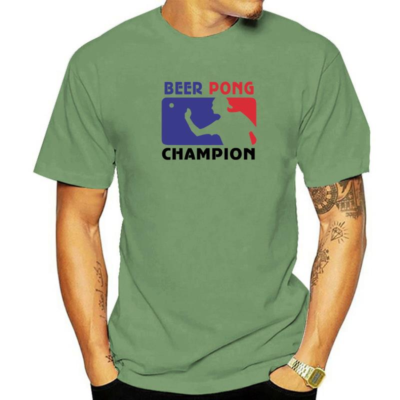 T-shirt champion bière pong