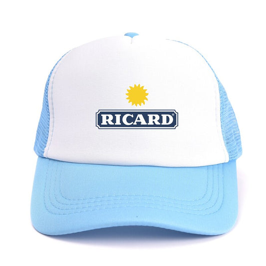 Casquette Ricard Style Bleu Usé chapeau apéritif protection Solaire plage  Eté